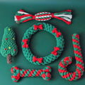 Holiday Rope Toy Set for Dogs