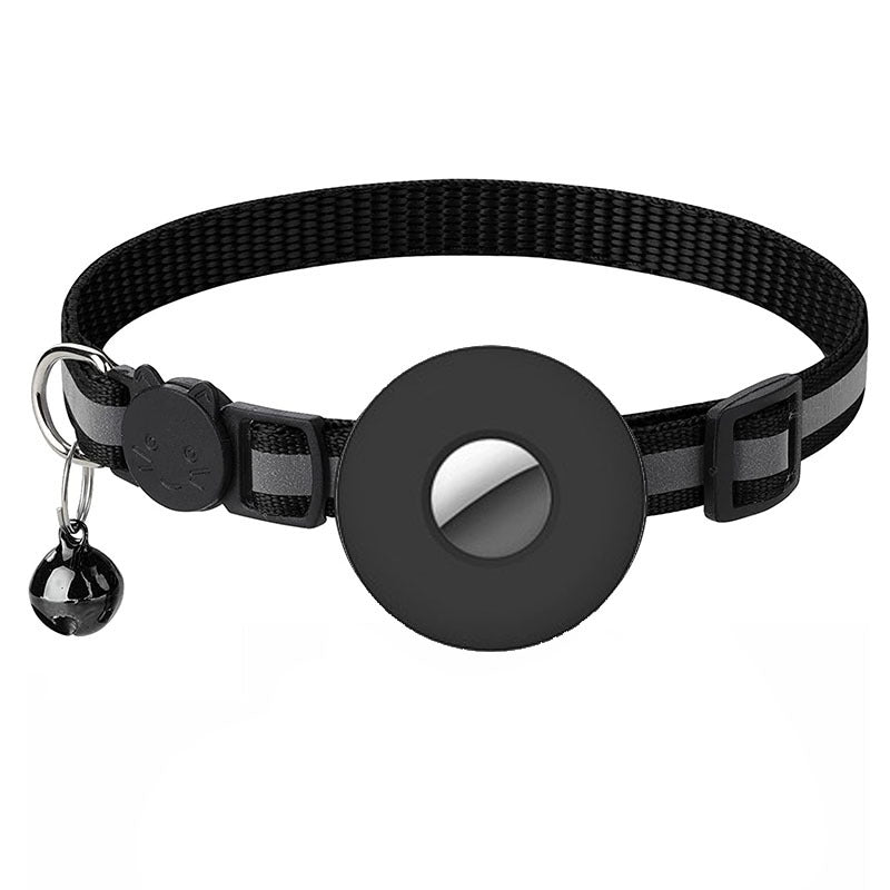 AirTag Cat Collar — Reflective with Bell