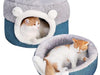 Fluffy Cat Bed House - Moment Pets | Everything Your Pet Needs