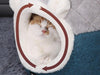 Fluffy Cat Bed House - Moment Pets | Everything Your Pet Needs