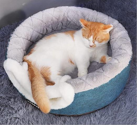 Fluffy Cat Bed House - Moment Pets | Everything Your Pet Needs