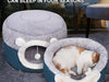 Fluffy Cat Bed House - Moment Pets | Everything Your Pet Needs