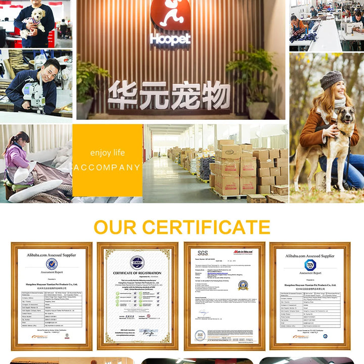 HOOPET Soft Plush Cat Bed House - Winter Warm Kennel for Cats & Small Dogs