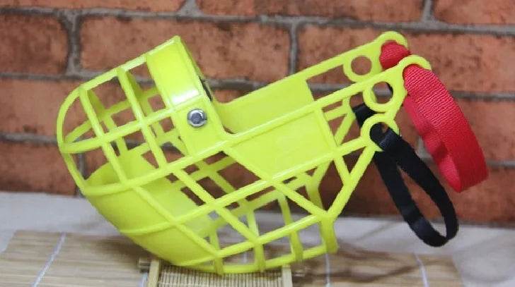 Adjustable Plastic Basket Dog Muzzle - Moment Pets