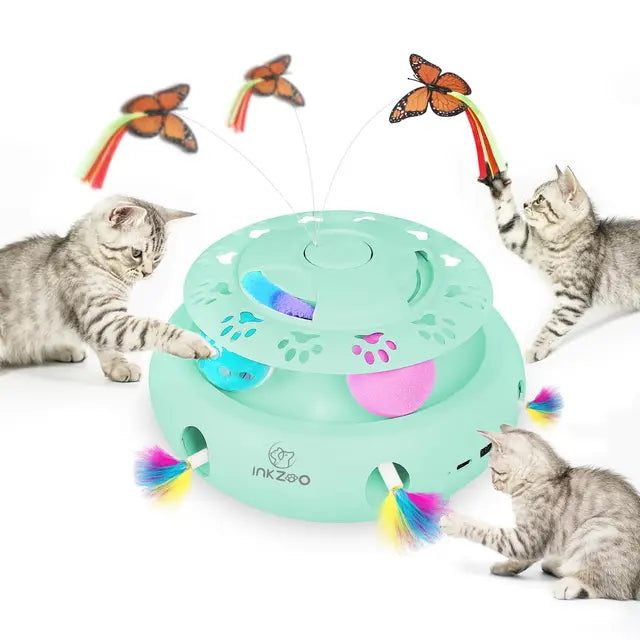 Cat Automatic 7 Holes Mice Toy