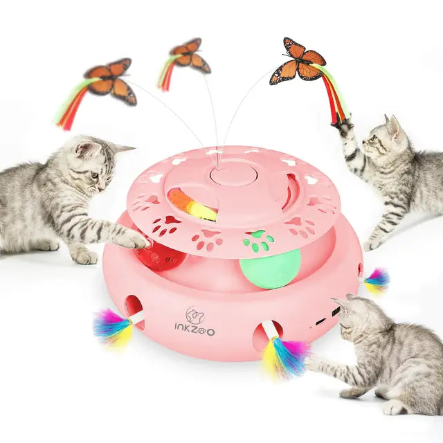 Cat Automatic 7 Holes Mice Toy