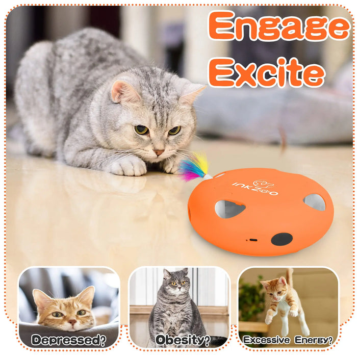 Cat Automatic 7 Holes Mice Toy