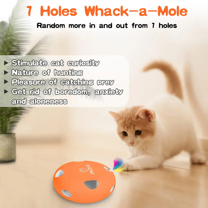 Cat Automatic 7 Holes Mice Toy