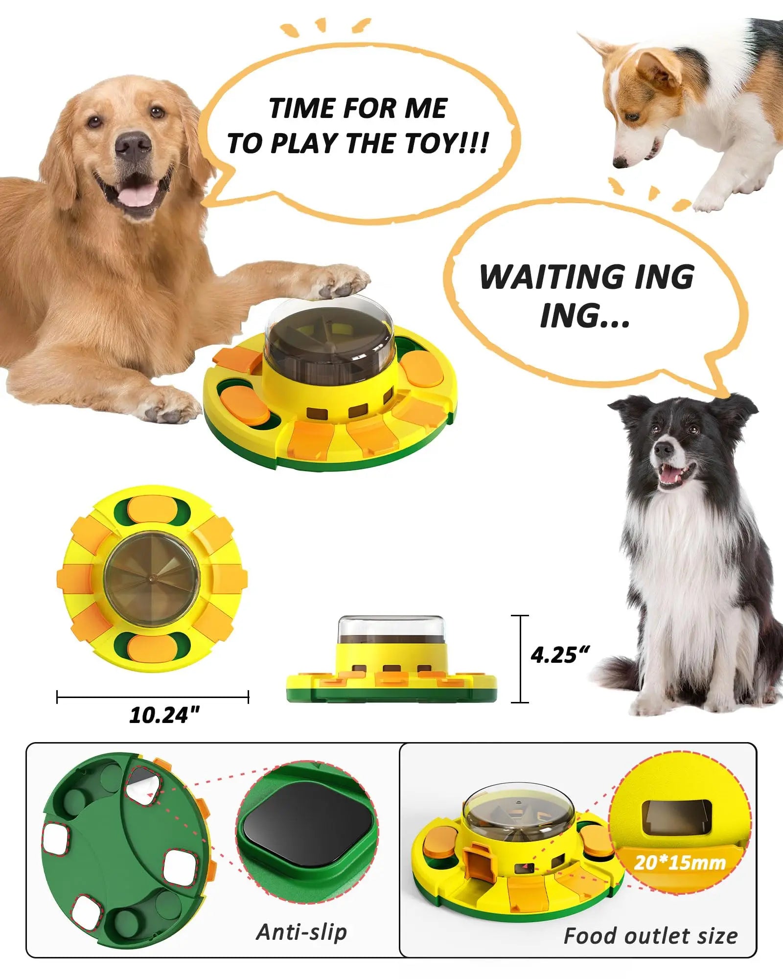 Dog Slow Feeder Dispenser - Moment Pets