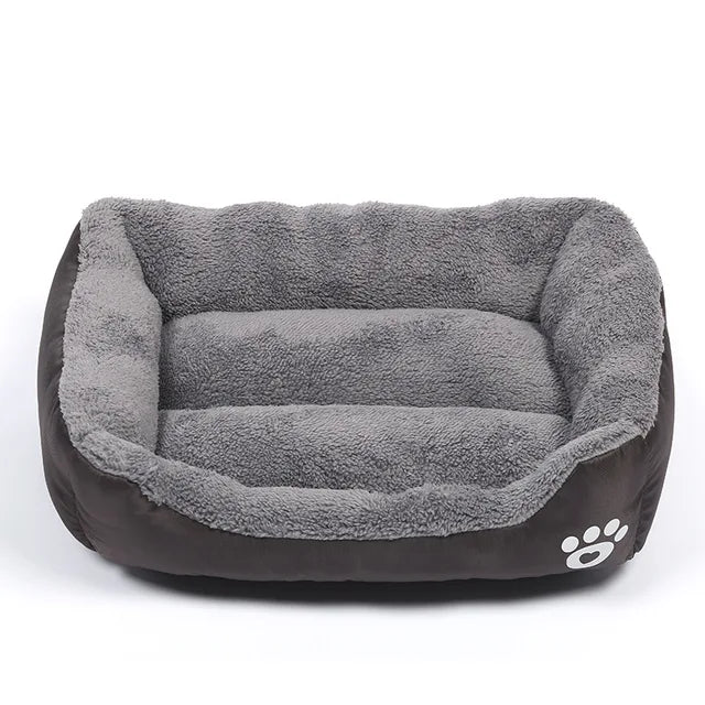 Dog Square Plush Bed