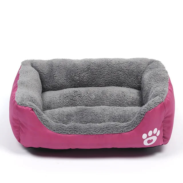 Dog Square Plush Bed - Moment Pets