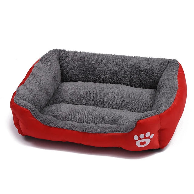 Dog Square Plush Bed