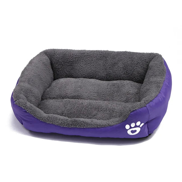 Dog Square Plush Bed