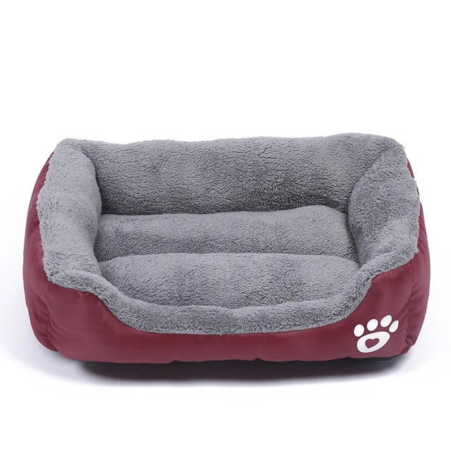 Dog Square Plush Bed