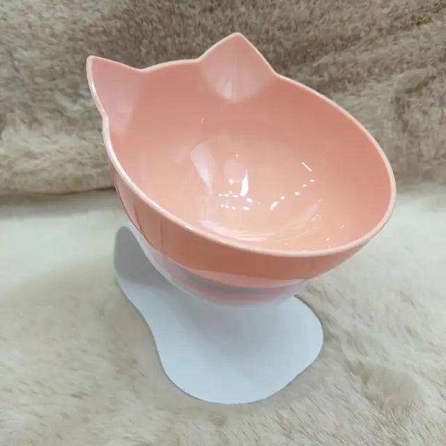 Non-Slip Cat Single Double Bowls