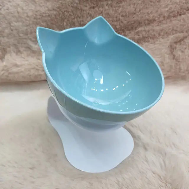 Non-Slip Cat Single Double Bowls