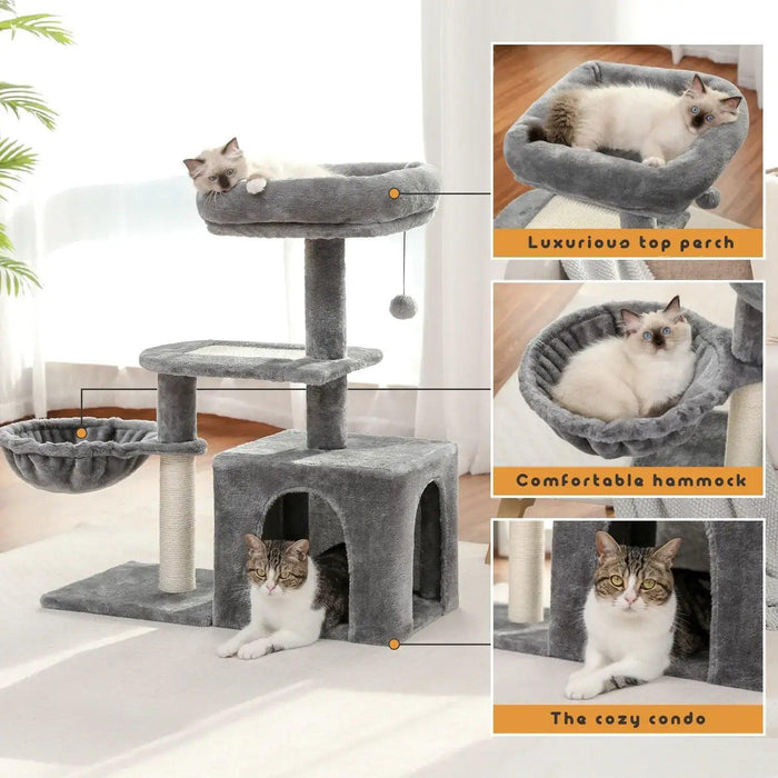 Paw Scratch Tower - Moment Pets | Everything Your Pet Needs