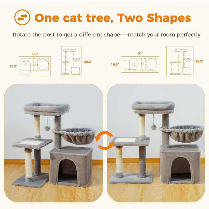 Paw Scratch Tower - Moment Pets | Everything Your Pet Needs