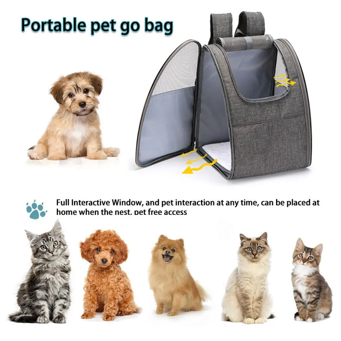 Breathable Cat Carrier Backpack