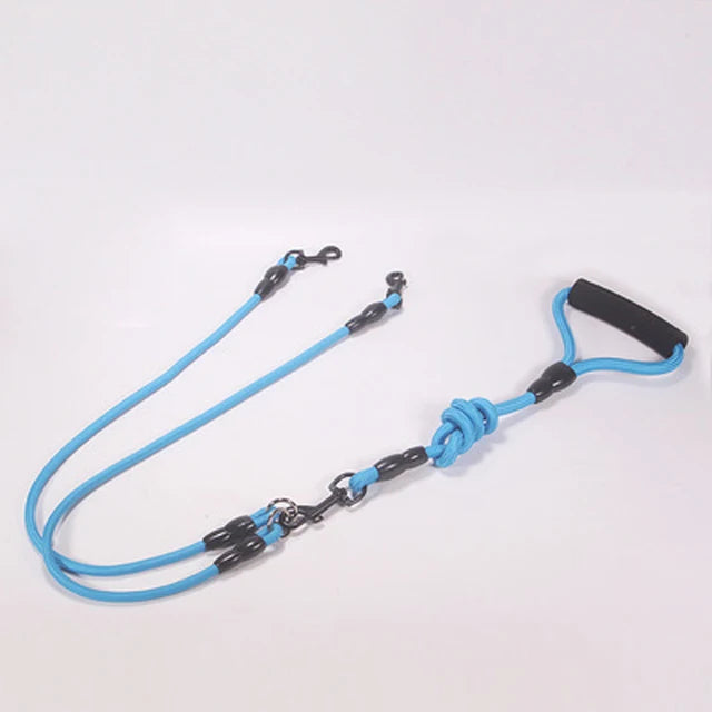 Dog Nylon Rope Double Leash