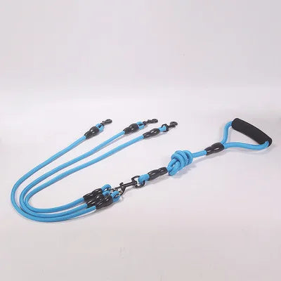 Dog Nylon Rope Double Leash