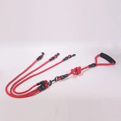 Dog Nylon Rope Double Leash