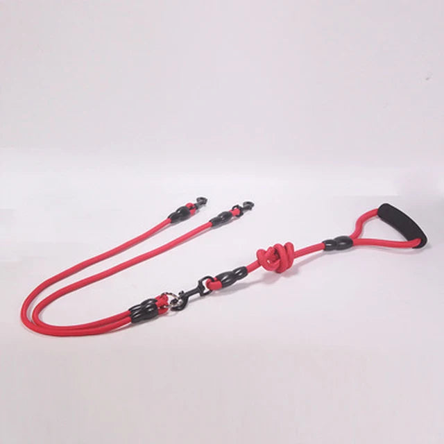 Dog Nylon Rope Double Leash