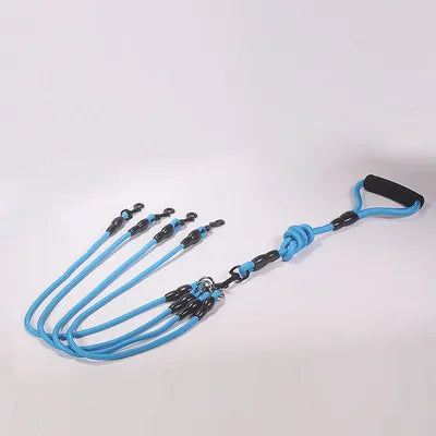 Dog Nylon Rope Double Leash - Moment Pets