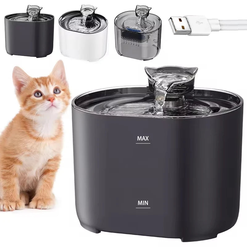 Automatic Cat Water Fountain - Moment Pets