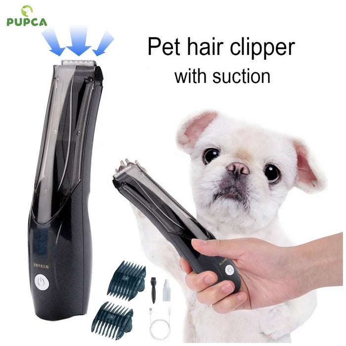 Portable Cat Vacuum hair Clipper