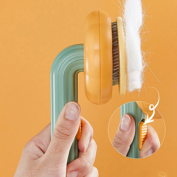 Cat Self Cleaning Slicker Brush