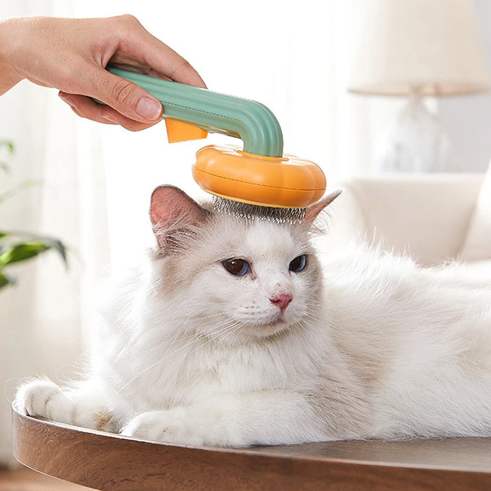 Cat Self Cleaning Slicker Brush