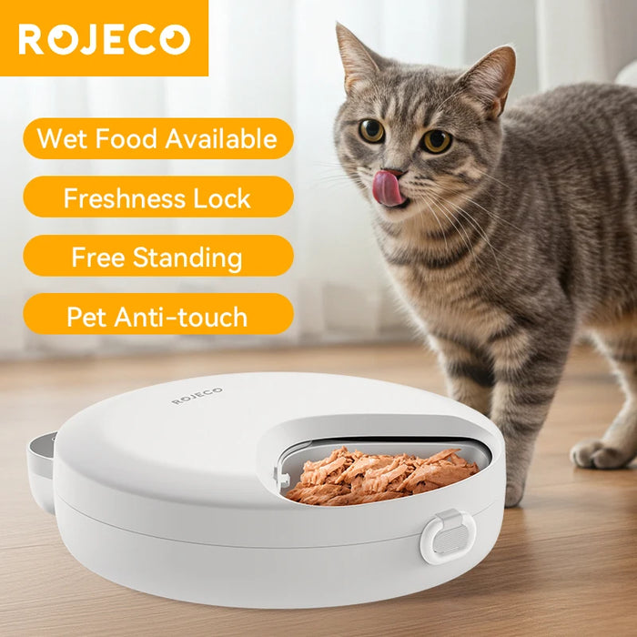 Automatic Cat 4 Meals Feeder