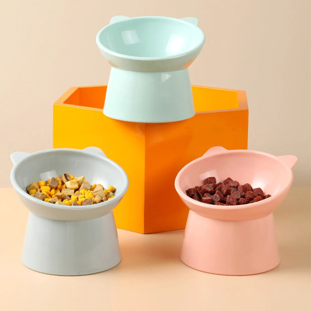 Raised Cat Food Bowls - Moment Pets