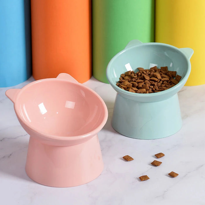 Raised Cat Food Bowls