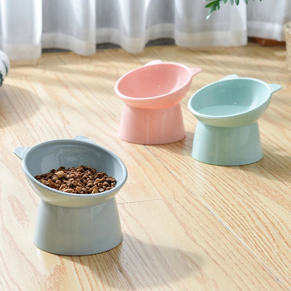 Raised Cat Food Bowls - Moment Pets