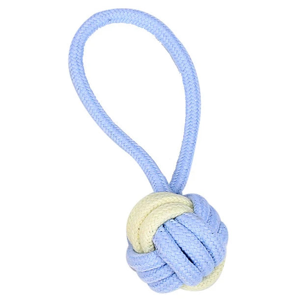 Indestructible Interactive Cotton Rope Toy