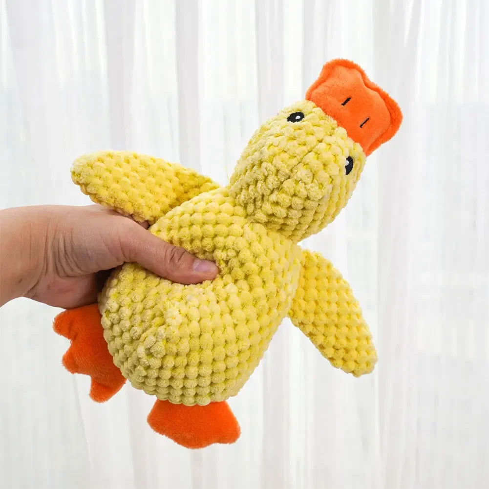 Calming Quacking Duck Dog Toy