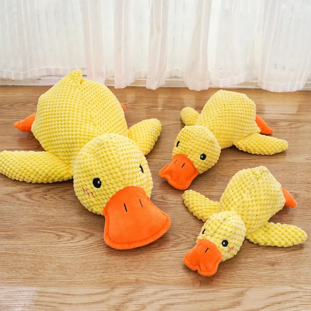Calming Quacking Duck Dog Toy