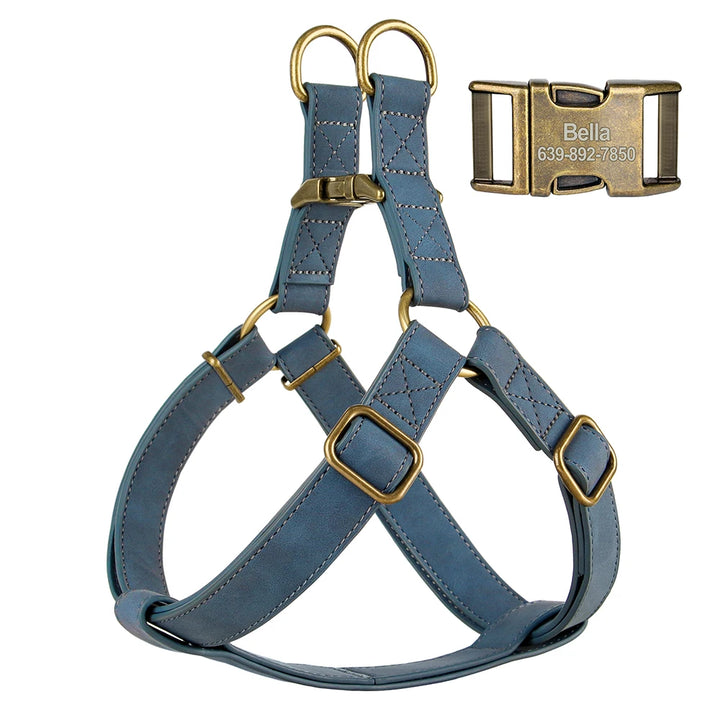 Personalized Engraved Dog Harness