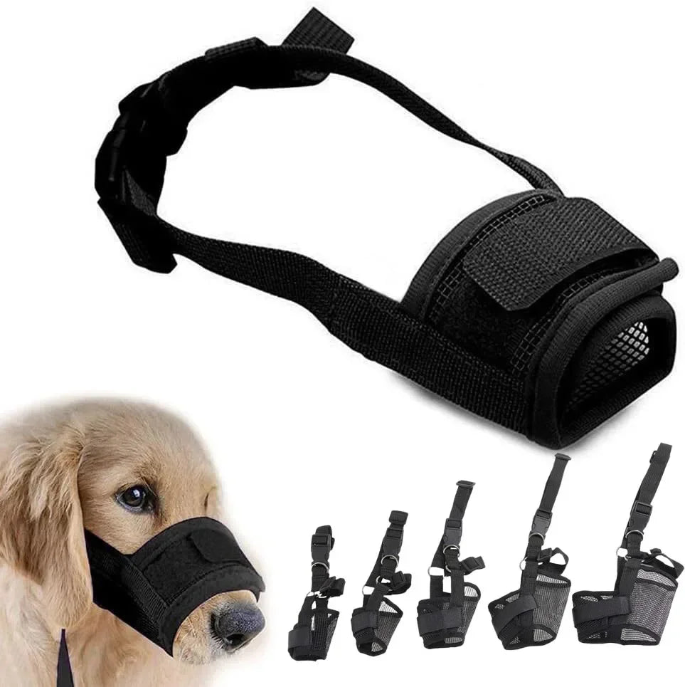 Adjustable Anti-Bark Dog Muzzle