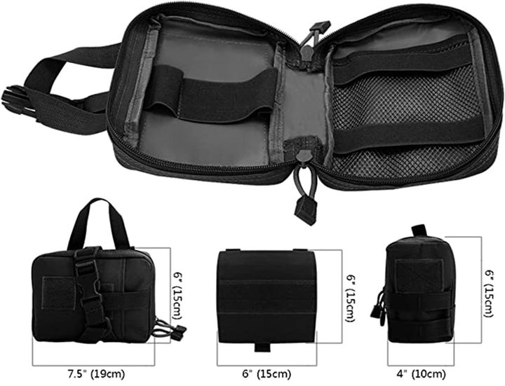 Tactical Military Dog Harness with Leash Set - Professional Training Vest for Large Breeds