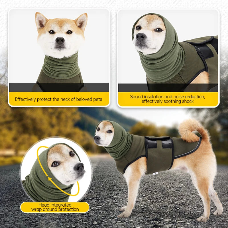 Winter Dog Calming Anxiety Vest
