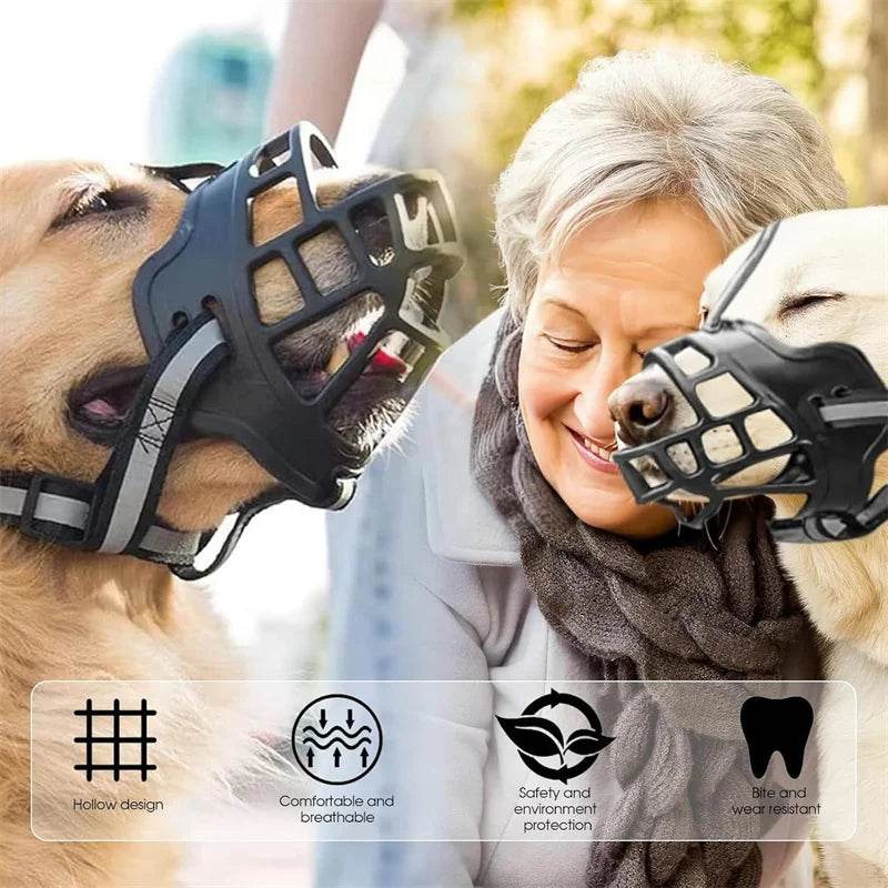 Breathable Cage Dog Muzzle Adjustable - Moment Pets