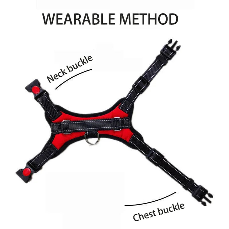 Adjustable Quick-Release Dog Harness