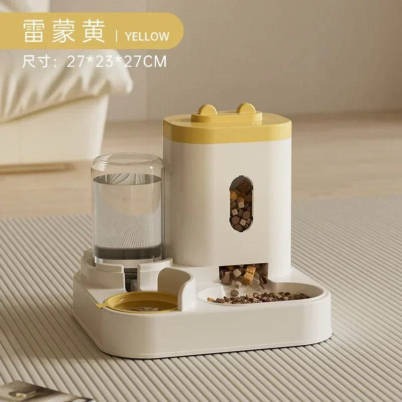 Automatic Pet Feeder Fountain - Moment Pets