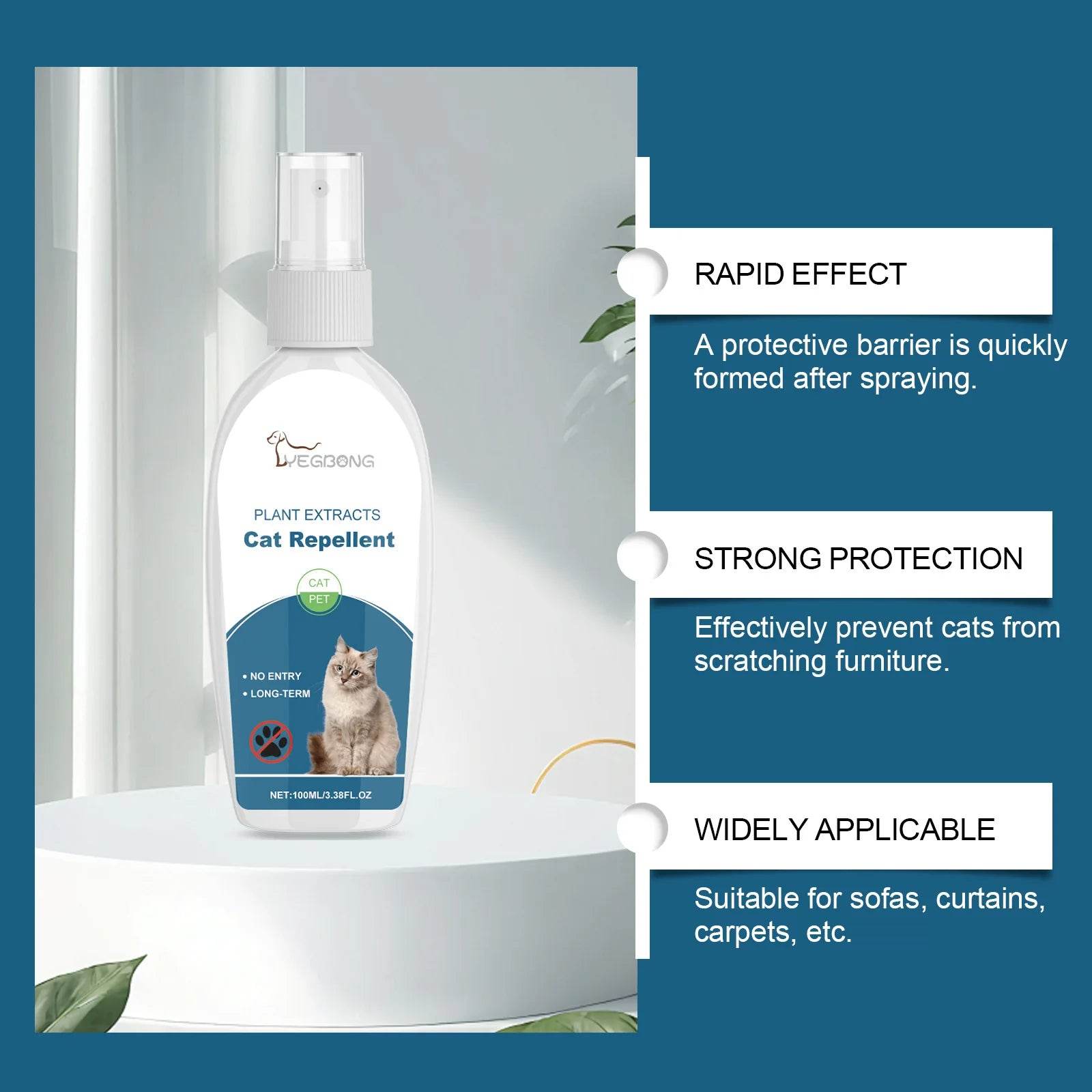 Cat Repellent Spray Anti - Moment Pets