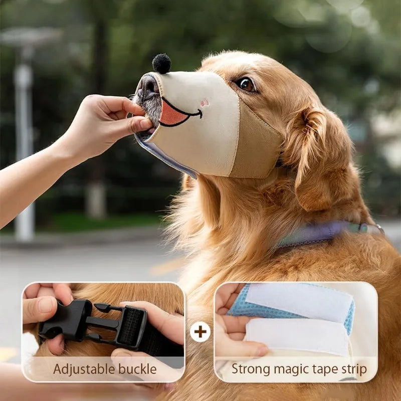 Adjustable Breathable Dog Muzzle