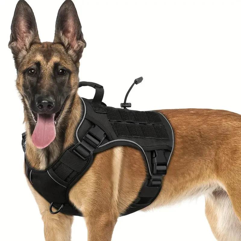 No-Pull Tactical Dog Harness Vest - Moment Pets