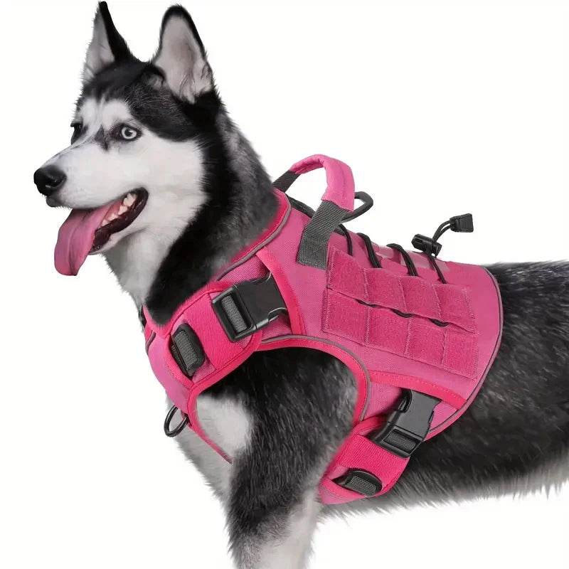 No-Pull Tactical Dog Harness Vest - Moment Pets